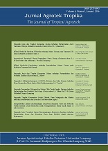 Jurnal Agrotek Tropika Vol.4 No.1 Januari 2016